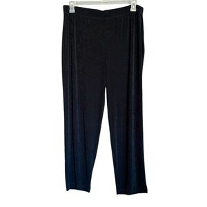Chico’s Elastic Waist Wrinkle Resistant Wide Leg Pants Women's XLP